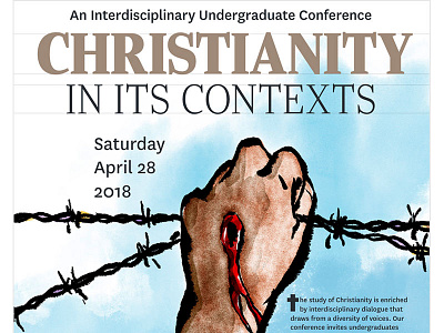 Christianity in its Contexts conference illustration poster
