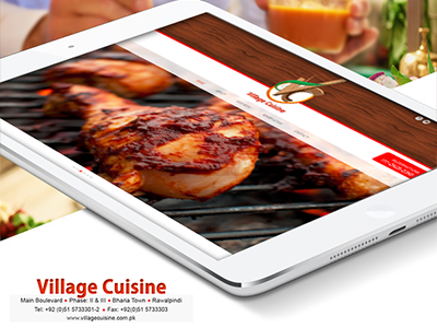 Village Cuisine Branding brand cuisine identity logo restaurant village