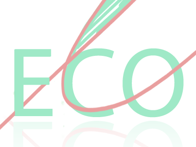 Eco Logo color company cosmetic eco logo pastel