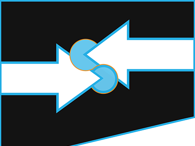 File Syn Icon app black blue icon logo ui