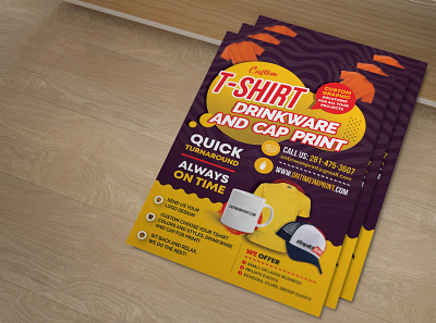 Flyer Design for Printing Company creative design flyer flyer design graphic design marketing design print design printing company flyer