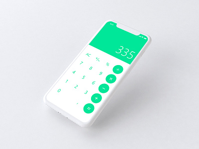 #DailyUI #004 | Calculator 004 calculator daily design ui