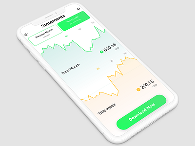 #DailyUI #018 | Analytics Chart 018 analytics chart dailyui design finance statements ui