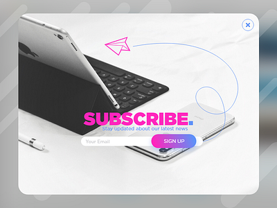 #DailyUI #026 | Subscribe