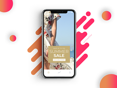 #DailyUI #036 | Special Offer 036 dailyui design design app discount fashion iphone mockup offer special summer trend ui