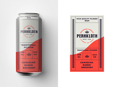 Perhkloth beer beer beer branding beer can beer label brand identity branding logo packaging