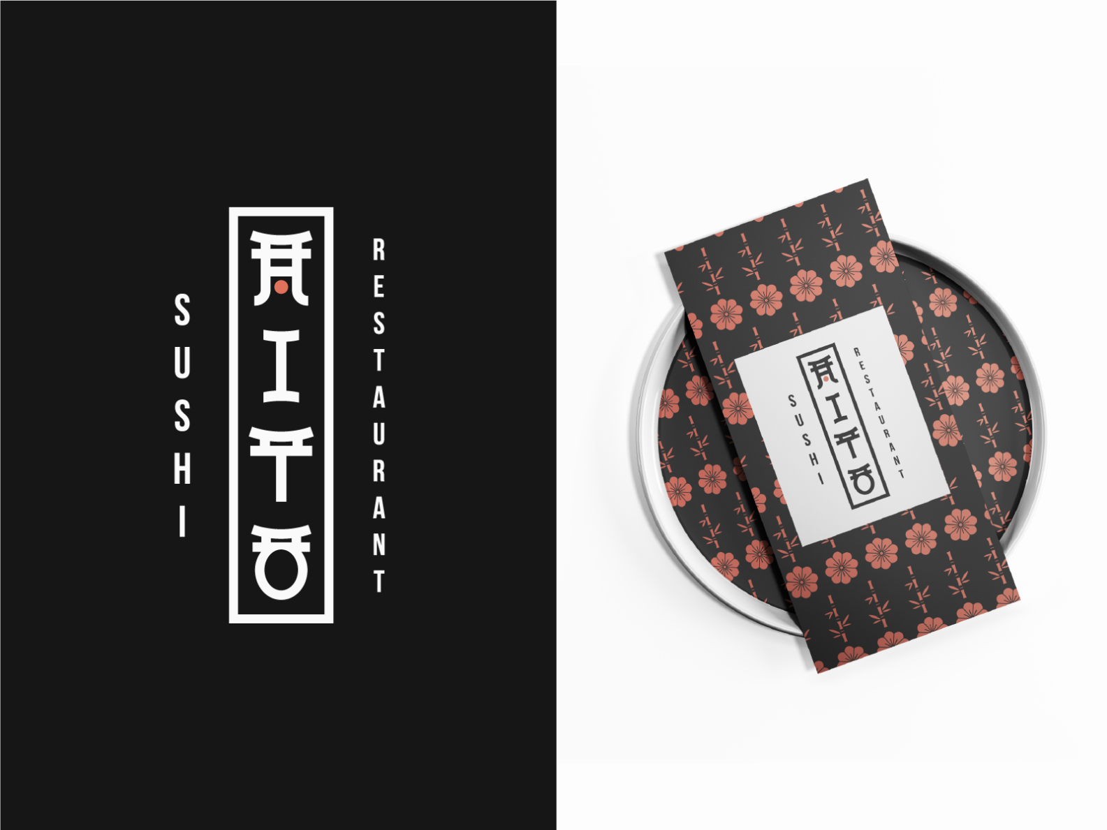 Branding design for sushi restaurant. by Emir Kudic on Dribbble