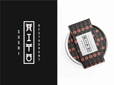 Branding design for sushi restaurant. branding cherryblossom color japan japanese food logodesign restaurant smart logo sushi typelogo