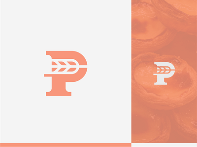 Port pastél - logo design