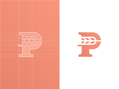 Port Pastel - logo design grids.