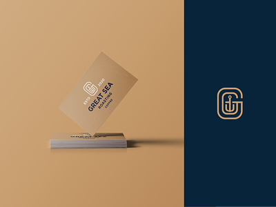 Brand & Identity designs anchor branding business card color g logo identity logodesigner smart logo stationery design