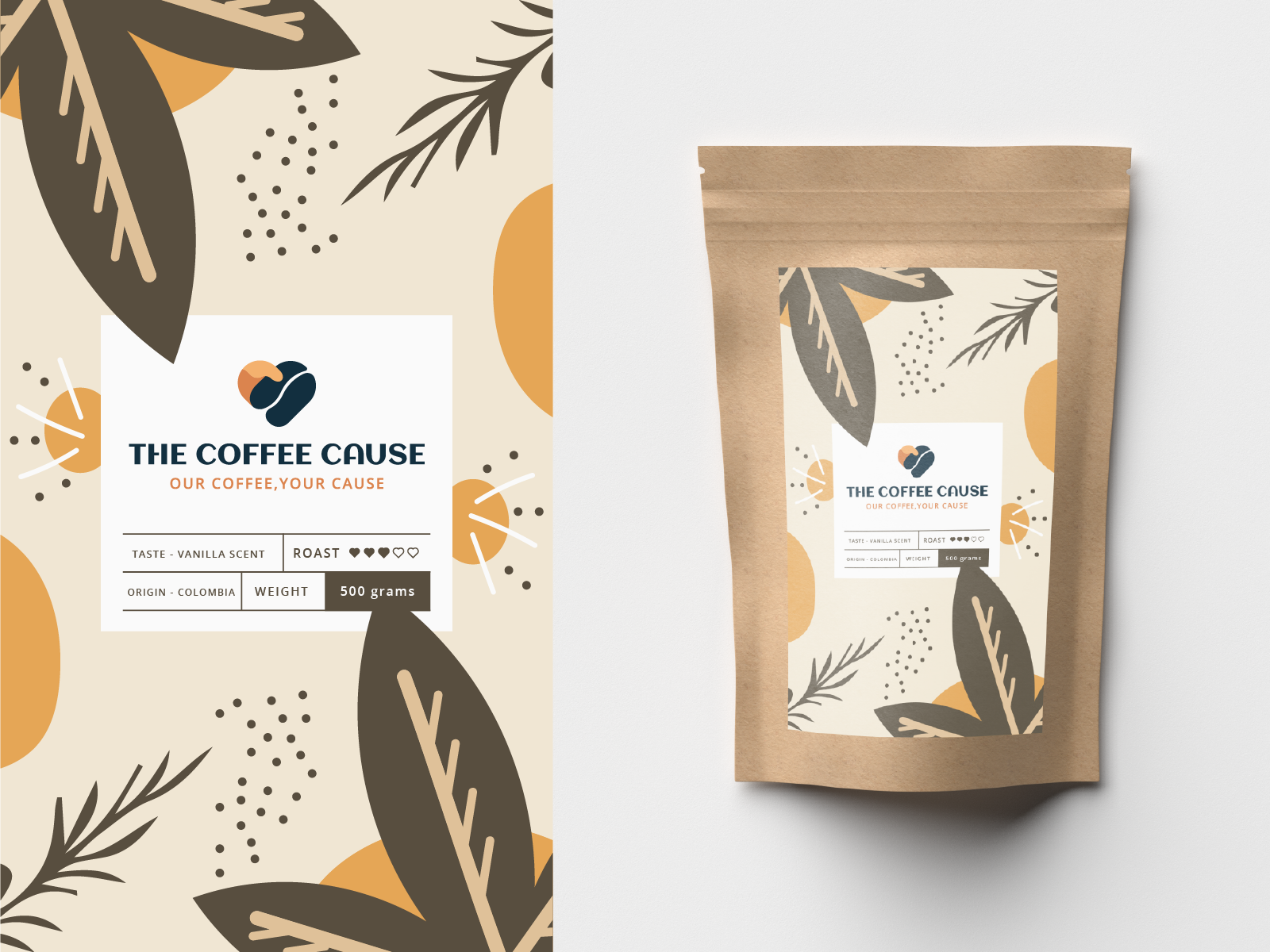 Coffee Bag design by Emir Kudic on Dribbble