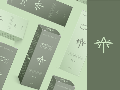 Ancient Therapy - CBD Packaging Design