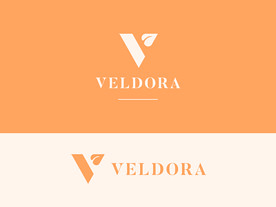 Vegan restaurant logo design.