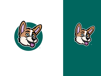 Great Escapes 2 animal corgi dog dog logo dogs illustration illustrator logo logodesign logos logotype mascot vector