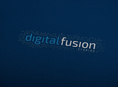 digital fusion studios brand brand design brand identity branding digital logo logodesign logodesigns logos logotype mark pixels