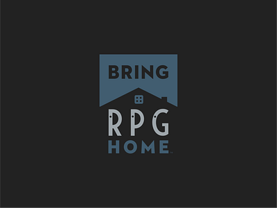 Bring RPG Home brand design branding branding and identity identity design logo logo designs logodesign logotype