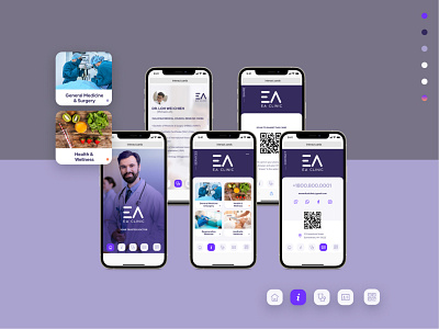 EA Cards Dr. Office app digital ios navigation product design productdesign ui ui ux uidesign uiux user interface user interface design