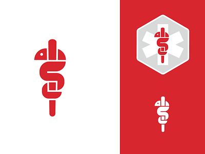 Medical Icon animal design graphic design icon icon design illustration logo logos medical shapes snake vector
