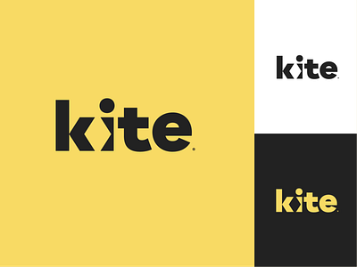 Kite® Final Mark branding brian white custom type design identity illustration kite logo logo design logo mark typography