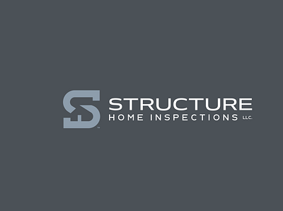 Structure Home Inspections brand design branding design house illustration logo logo design logo designs logos negative space typography