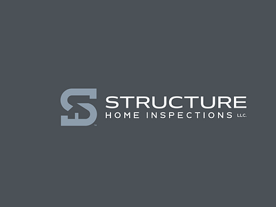Structure Home Inspections brand design branding design house illustration logo logo design logo designs logos negative space typography