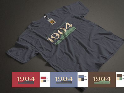 Idyllwild Inn's 1904 Shirt apparel brand branding design illustration logo mountain tshirt typography