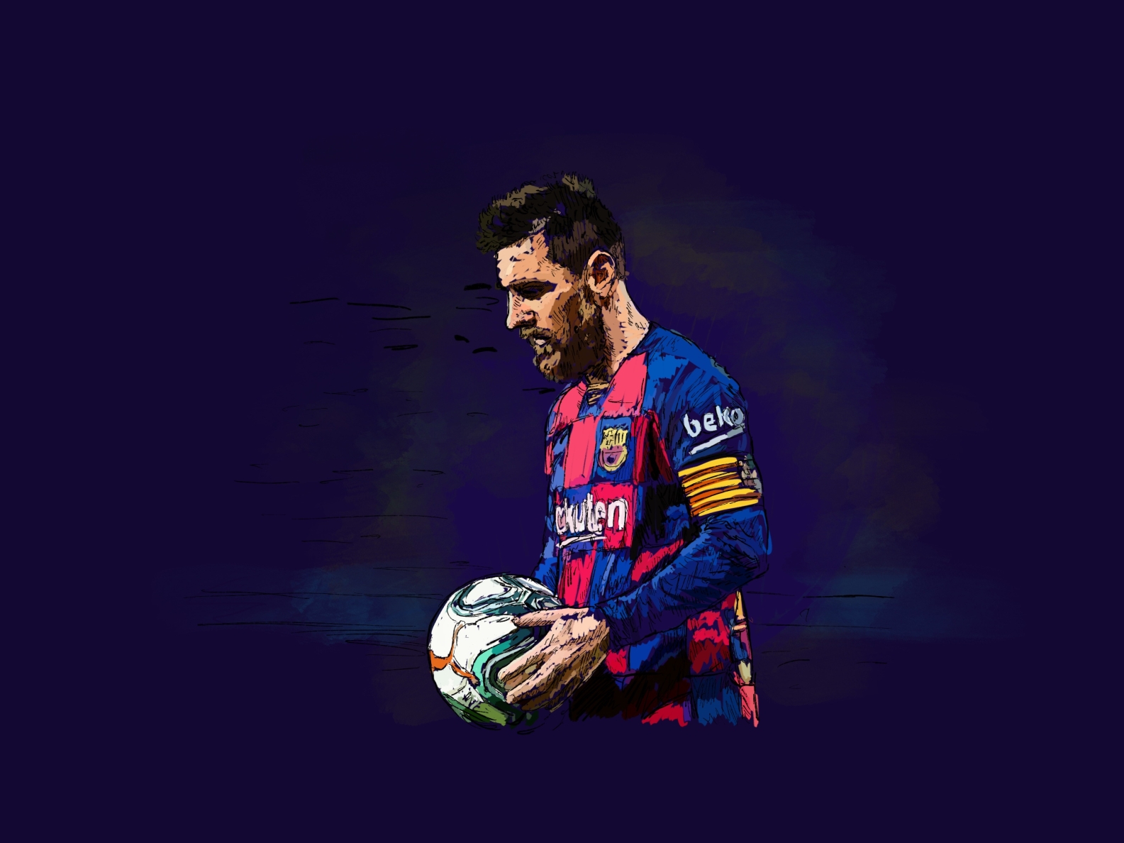 Messi spot by Brian White on Dribbble