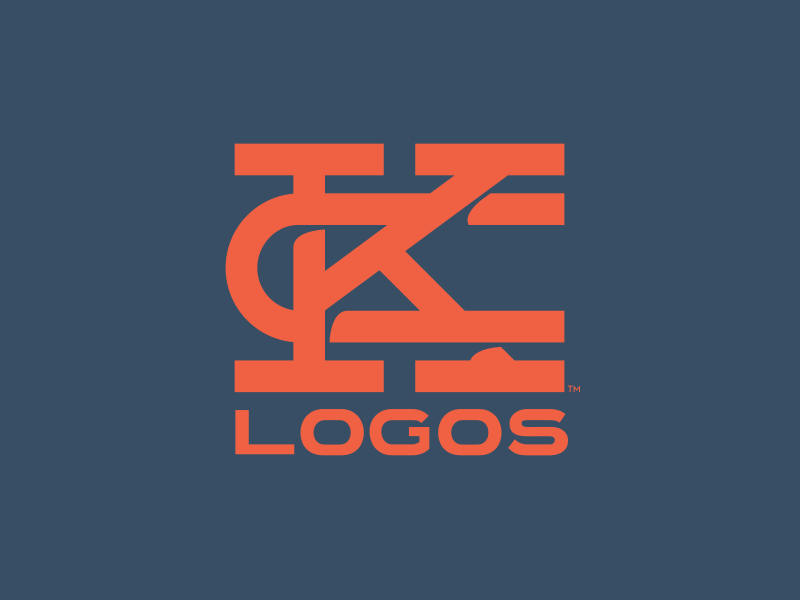 Kc Logos blue branding brian white kansas city kc logo red retro trilion trilion studios