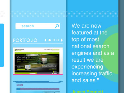 Seo Portfolio area comp homepage layout photoshop seo web design
