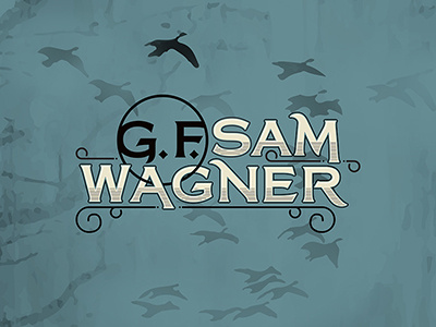 Sam Wagner amazing artist dj friend logo rip sam sam wagner type vector
