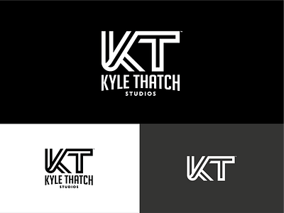 Kyle Thatch Studios brand brand identity branding logo logo design logos logotype