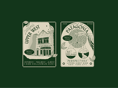 The Freedom & The Escape badge brooklyn design environment green illustration laxalt lettering linework nature nevada new york city nyc patagonia perspectives sustainability typography