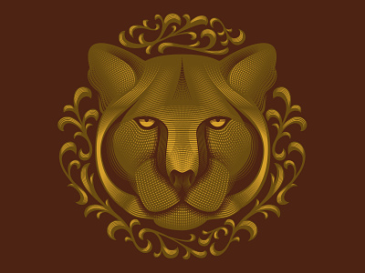 Mountain Lion Illustration