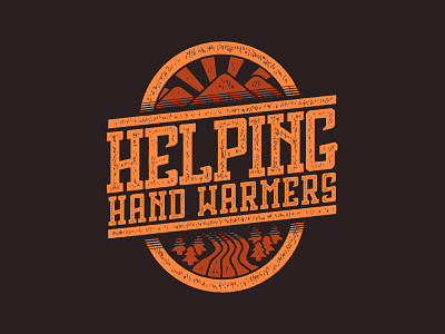 Helping Hand Warmers Typography