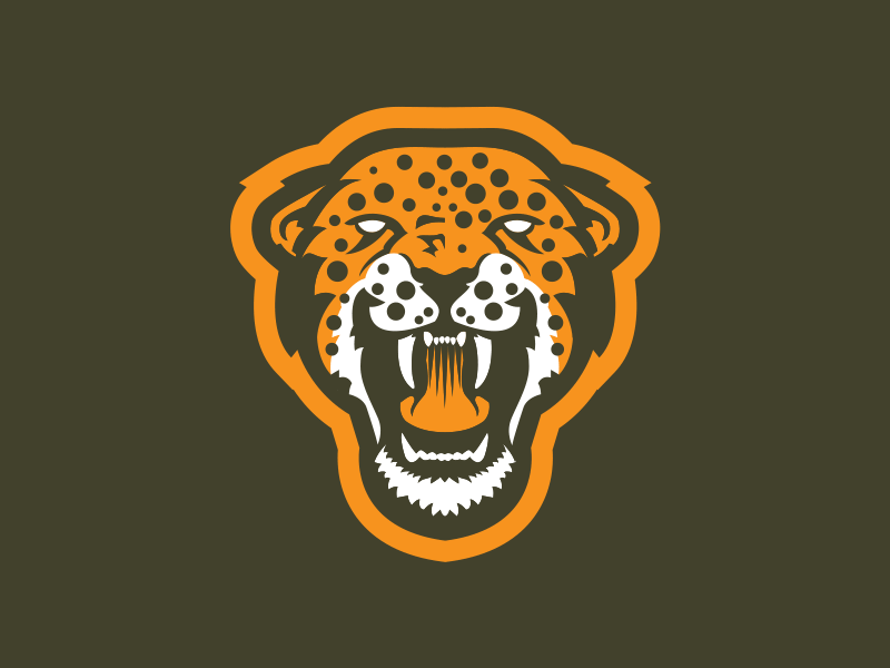 Jaguar - Cougar - Panther animal branding cougar experiment jaguar logo mascot panther school sports sports branding