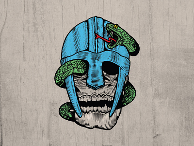 VCJ Killswitch Engage Illustration - Skull