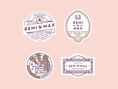 Remi & Max Badge Concepts