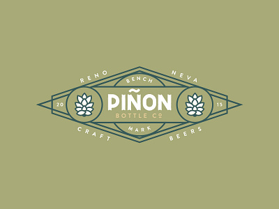 Pinion Bottle Co beer bottle company craft pine pinecones pinon reno