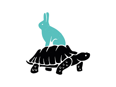Pseudo Mythology block branding hare laxalt mythology nevada print rabbit reno tortoise turtle
