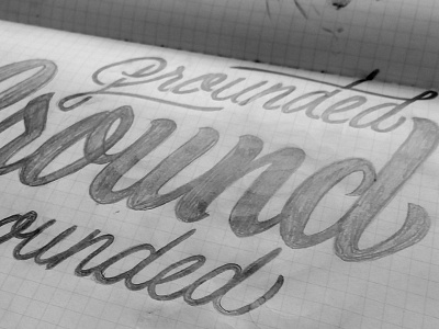 Brainstorming branding graph graphite grounded handlettering handtype script