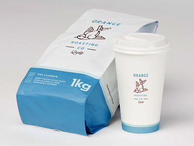 Orange Roasting Co australia branding coffee family identity packaging pattern reno sparrow