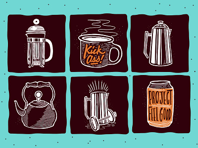 ☕🦁Coffeebar Icons