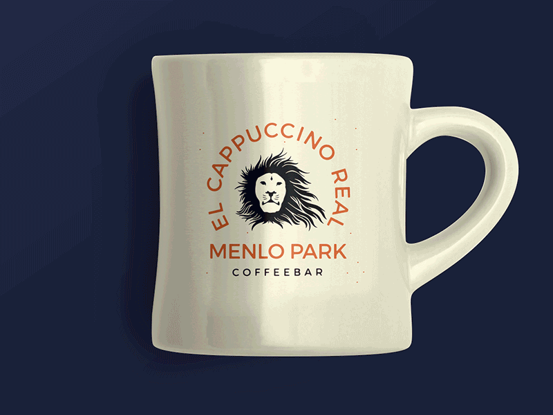 🦁☕Coffeebar Mugz branding brooklyn coffee identity lion menlo mugs nevada packaging reno squaw tahoe