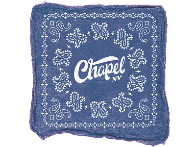 Chapel Rags bar branding brooklyn chapel identity illustration lettering nevada nyc rags reno tavern