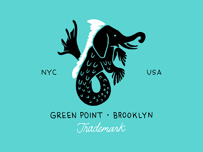 Sea Elephant branding brooklyn elephant elephant logo greenpoint handlettering identity illustration nevada reno seahorse