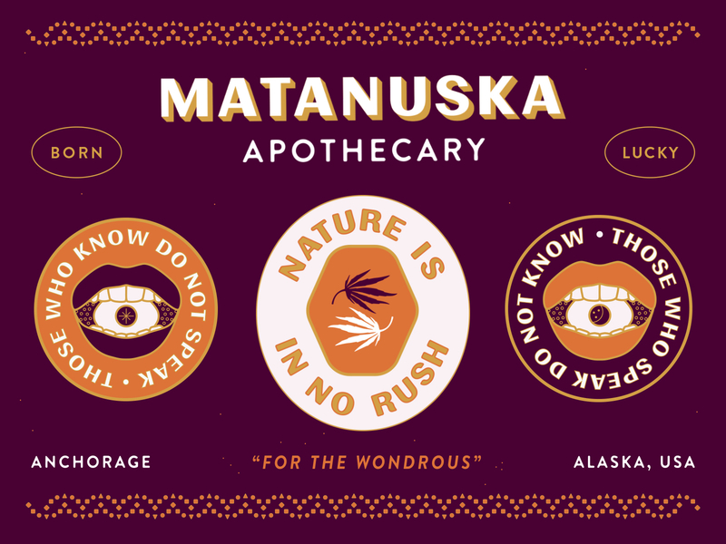 Matanuska Apothecary - No Rush alaska apothecary brooklyn eye friends good luck happiness identity luck lucky marijuana nevada nyc reno weed