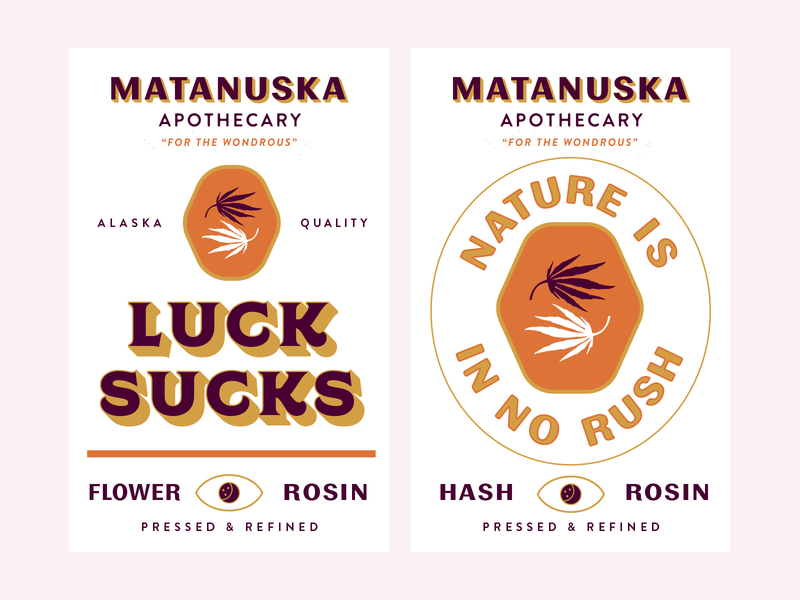 Matanuska Hash Packaging alaska anchorage brooklyn flower friends good luck hash luck lucky marijuana nature nevada new york city reno