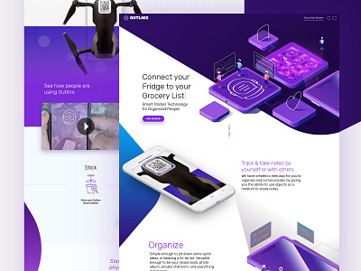 Outlinx Landing Page