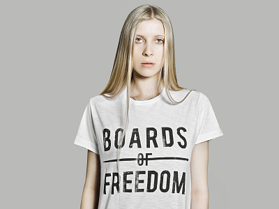 Boards of Freedom art direction clothing design design graphic design photography t shirt design typography